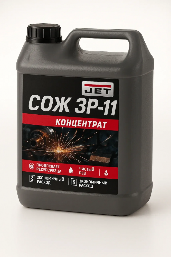 СОЖ охлаждающая жидкость ЗР-11 JET 5 л (концентрат повышенной вязкости) Jet