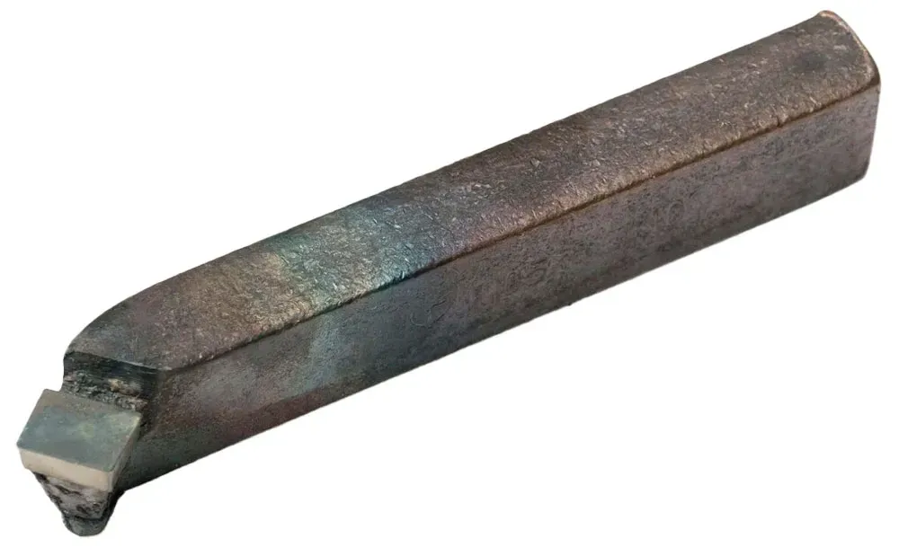 Різець прохідний упорний вигнутий 12х12х100 ВК8 для BD920 Jet