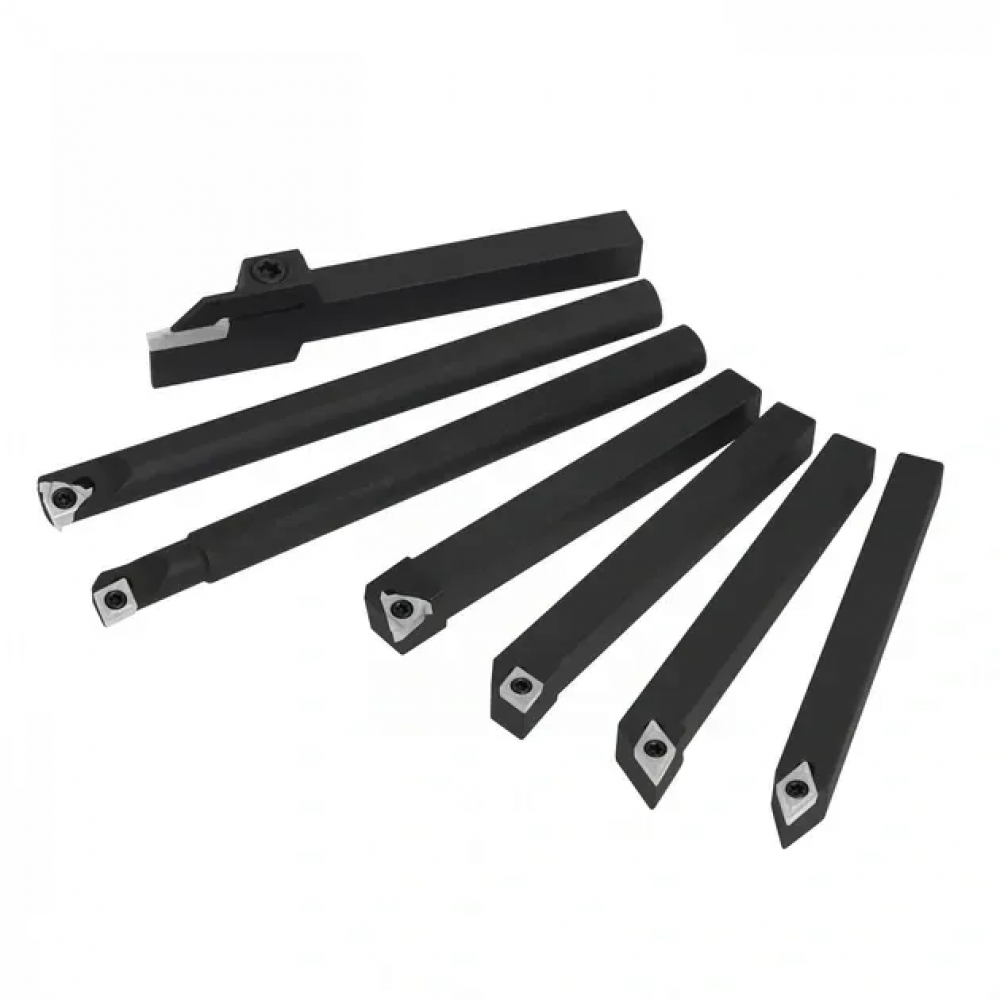 Різець із змінними пластинами, JET, набір 7шт., 8х10мм (BD-7) Jet