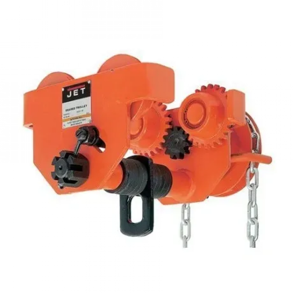 Каретка подвижная для тали, JET, 1т, цепь 12м, ширина балки 82-203мм, вес 24кг Jet