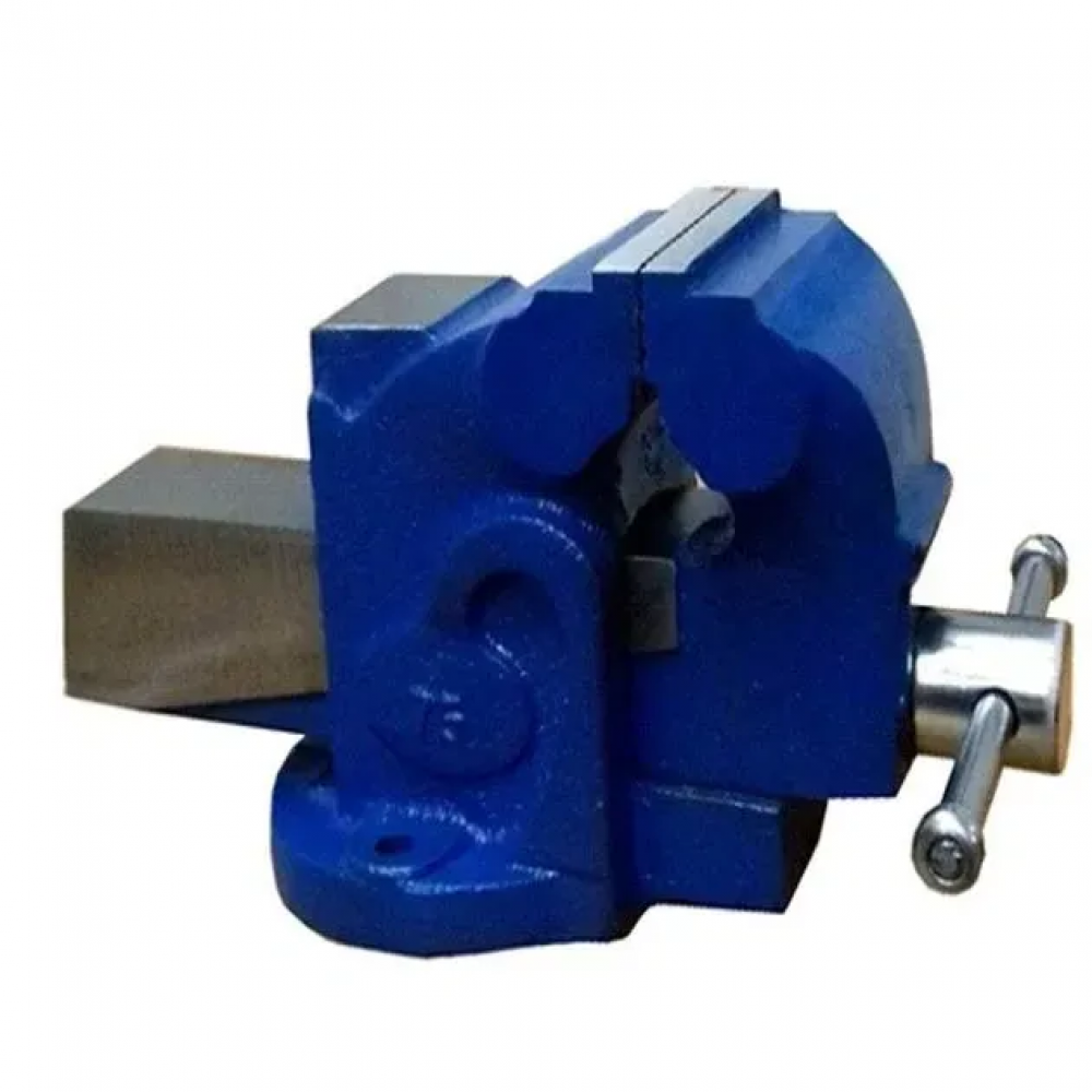 Тиски слесарные Ozar AVB-7420,50 HRC,100х120х80мм, 7 кг Jet