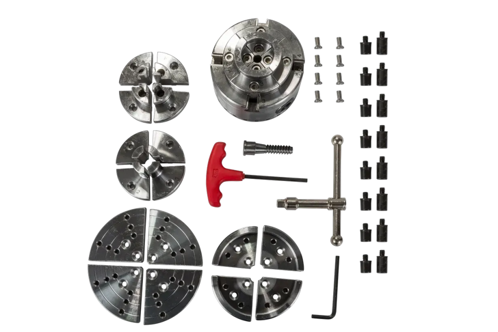 Токарний патрон 4-х кулачковий JET по дереву CK-3.75Z/S1 95мм (комплект) Jet