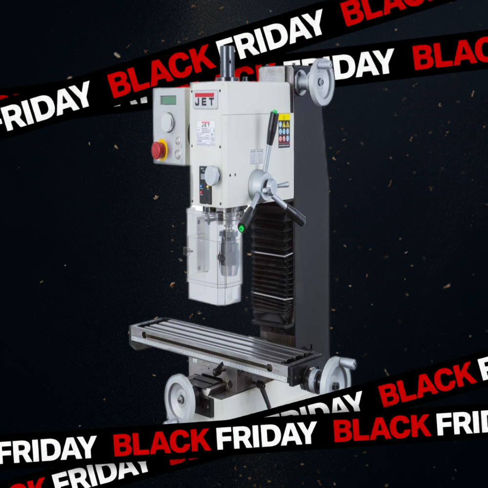 Фрезерно-свердлильний верстат Jet JMD-X2L-DRO
