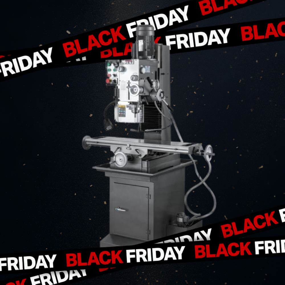 Фрезерно-свердлильний верстат Jet JMD-45LPF