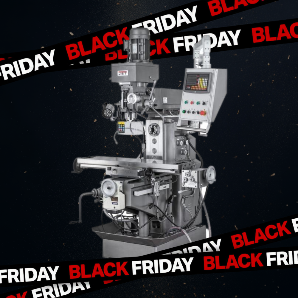 Фрезерно-свердлильний верстат Jet JMD-1144GHV DRO