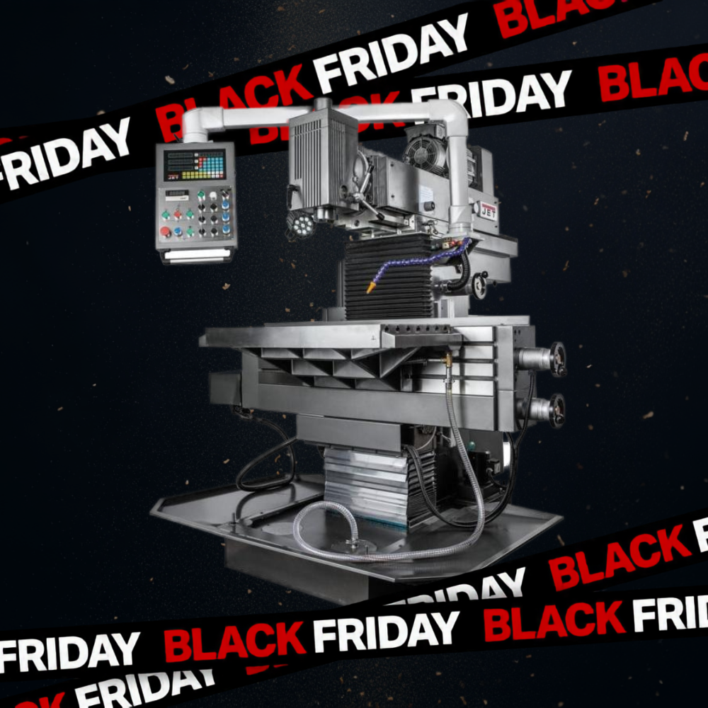 Фрезерно-свердлильний верстат Jet JUTM-1834 Servo DRO