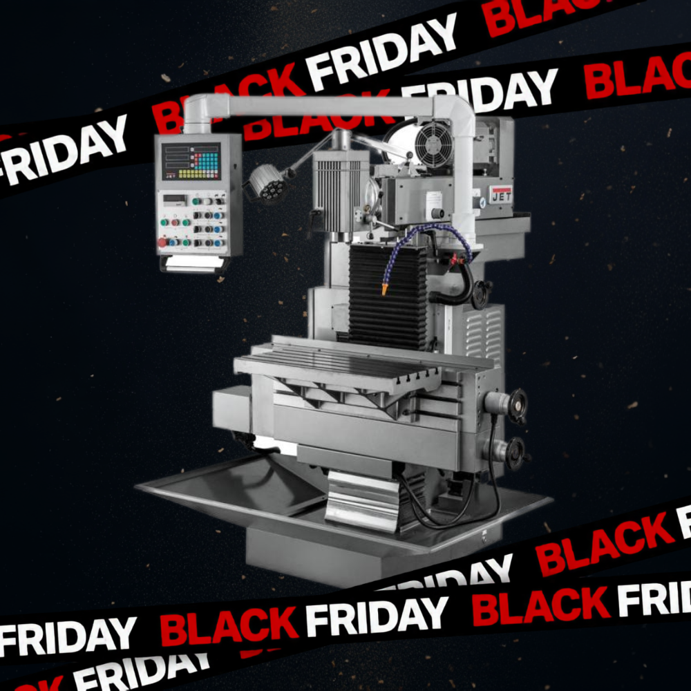 Фрезерно-свердлильний верстат Jet JUTM-1632 Servo DRO